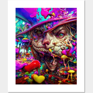 Fear And Loathing In Wonderland #34 Posters and Art